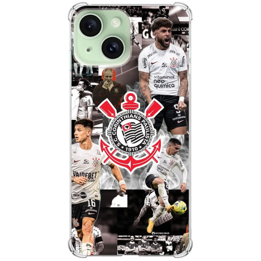 Capinha para celular Corinthians Jogadores Colagem