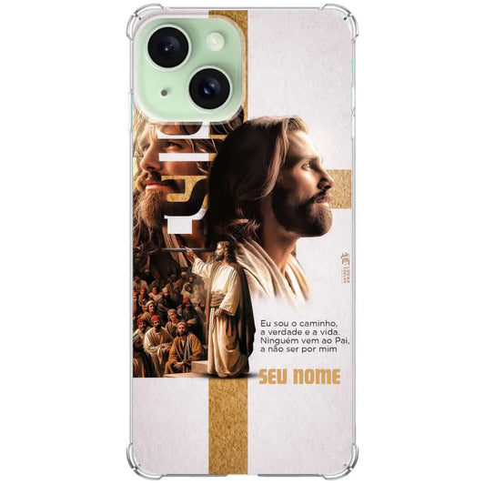 Capinha para celular Jesus Frase